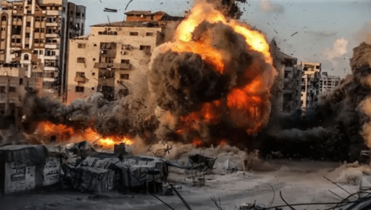 Tragis! Warga Palestina Tewas Gaza Saat Pidato Netanyahu