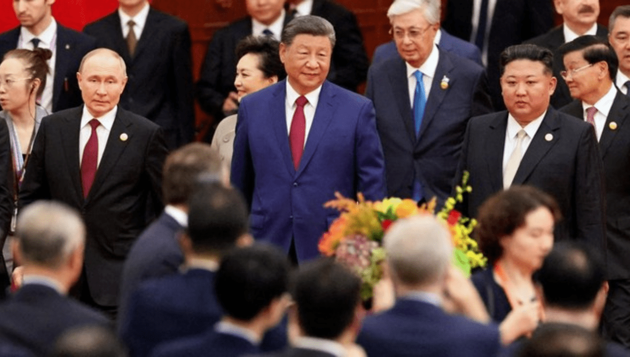 Parade Militer China: Solidaritas Xi, Putin, Kim
