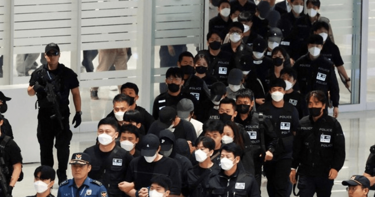 Korsel Pulang Warga Scam Kamboja 2025