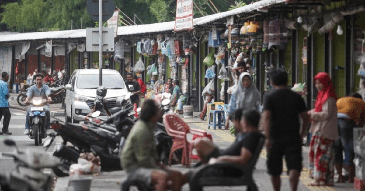 Pedagang Pasar Barito Gratis 2025