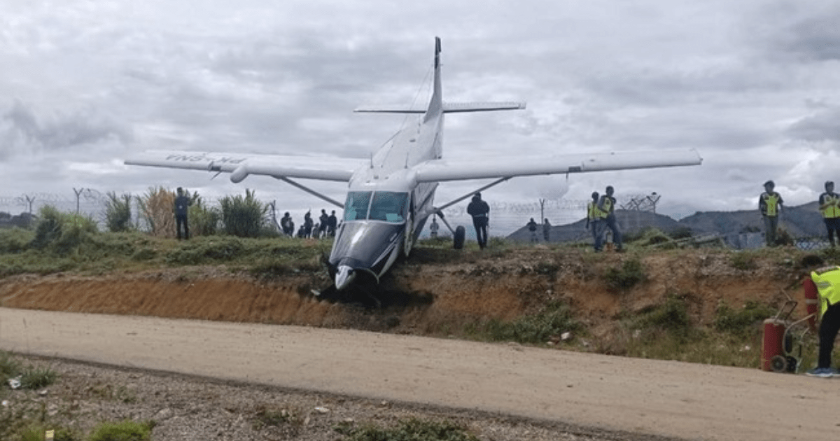 Pesawat Smart Air Tergelincir di Lanny Jaya Papua: Tak Ada Korban