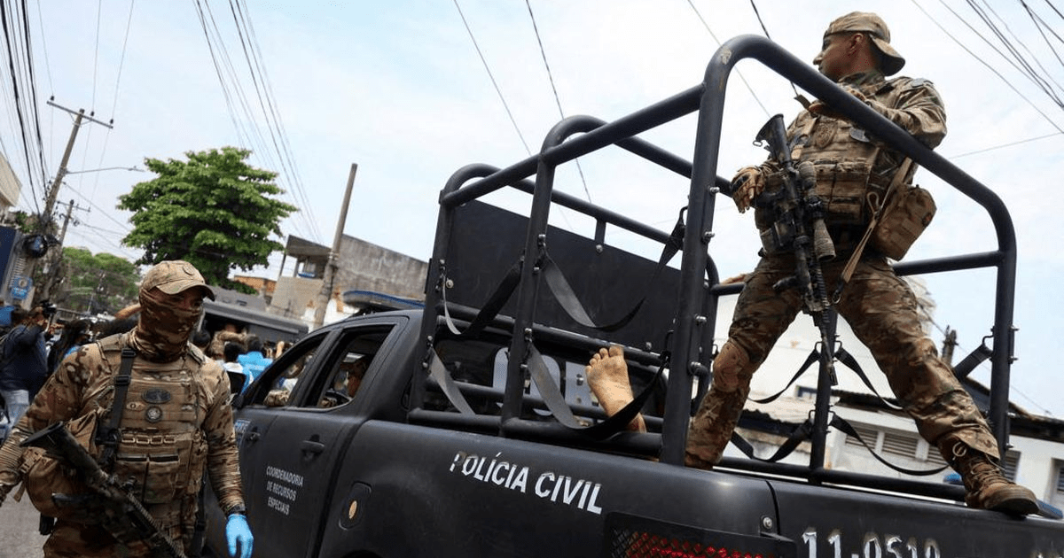 Razia Brutal Brasil Tewaskan 132 Geng