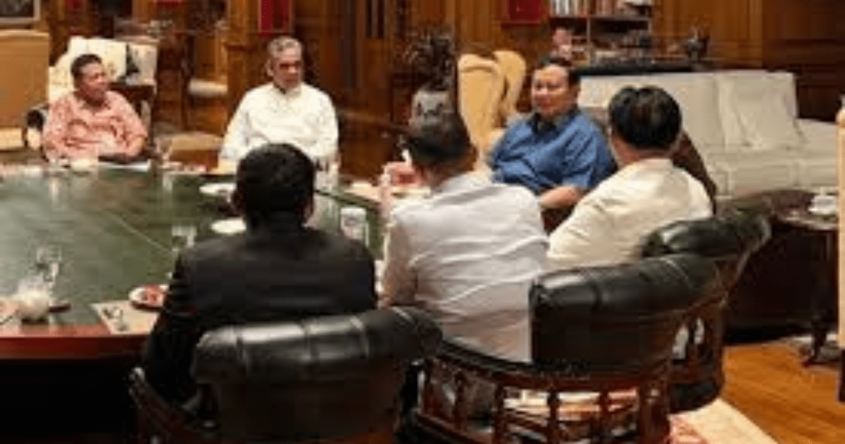 Dipanggil Prabowo ke Hambalang, Dasco Laporan Isu Hukum Daerah