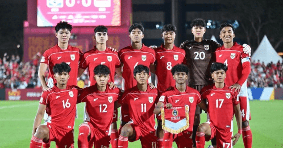 Timnas U-17 Indonesia Lolos Piala Asia 2026 Tanpa Kualifikasi