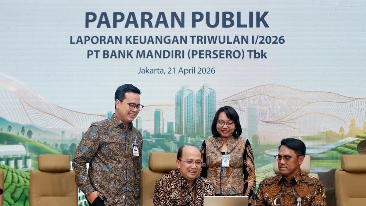Bank Mandiri Naikkan Keuntungan Berkat Digitalisasi