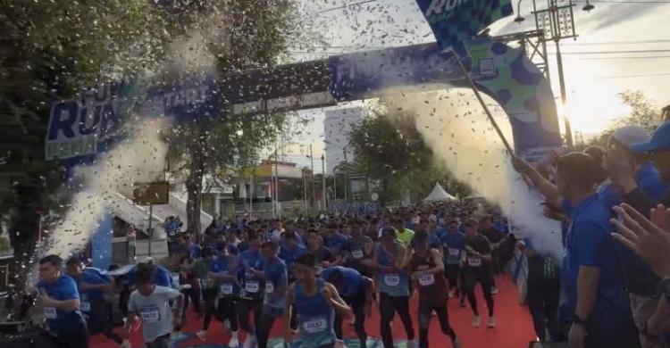 Semarak Fun Run HUT ke-7 PT PEMA di Banda Aceh