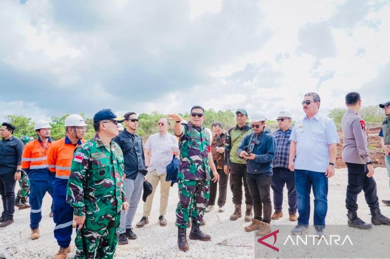 Kodam XV Percepat Pembangunan Helipad Jelang Kunjungan Presiden